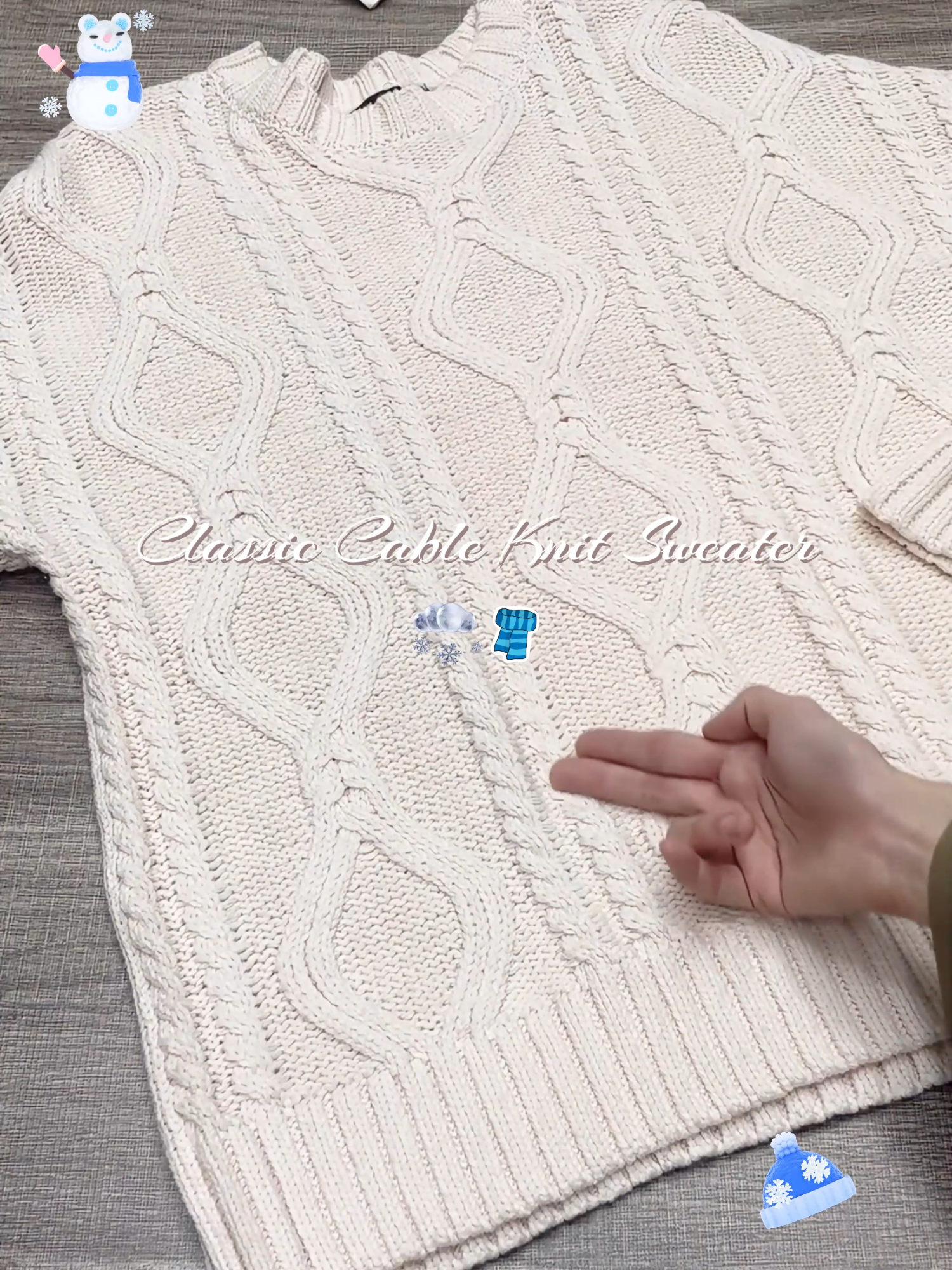 Warm knit that’s soft enough for all-day fall-to-winter wear 🧶 #WarmSoftKnit #AllDayWear #TikTokShopFind #fypシ゚viral🖤tiktok #WomensFashion #ColdWeatherStyle #CozyWarm