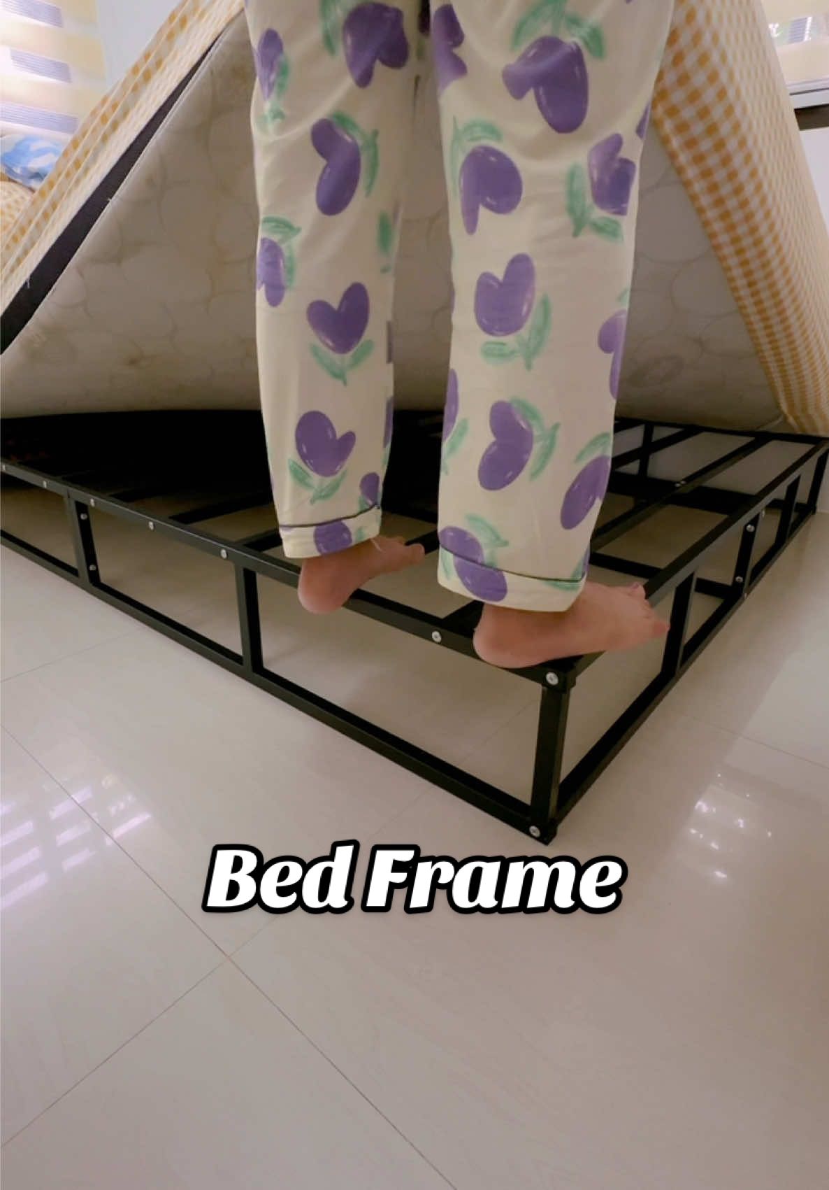 Patungan ng bedfoam #bedframe #bedfoam #bed 
