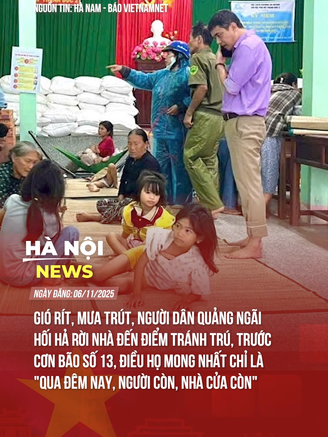 TRƯỚC CƠN BÃO SỐ 13, ĐIỀU HỌ MONG NHẤT CHỈ LÀ 