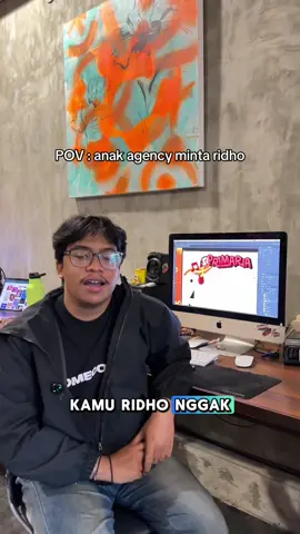 minta ridho versi anak agency😭🫵🏻 #fyp #fypシ゚ #agency #ridho #brand 