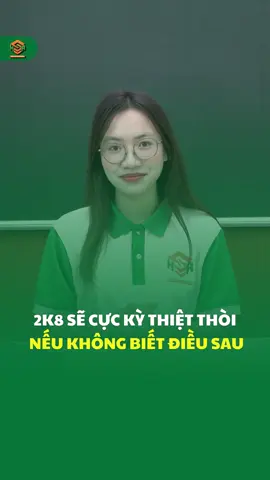 2K8 SẼ CỰC KỲ THIỆT THÒI NẾU KHÔNG BIẾT ĐIỀU SAU #hsa #hsaeducation #dgnl #dgnlhn #danhgianangluc #dhqghn