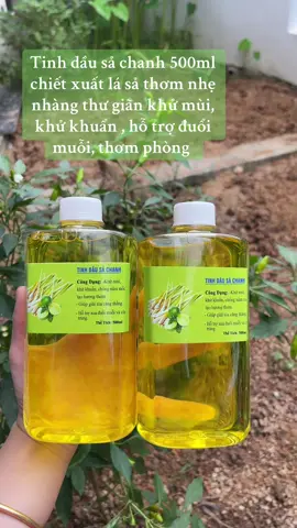 Tinh dầu sả chanh 500ml chiết xuất lá sả thơm nhẹ nhàng thư giãn khử mùi, khử khuẩn , hỗ trợ đuổi muỗi, thơm phòng #tinhdauxongphong #tinhdauthom #sachanh #tinhdau #duoimuoi  @Tinh Dầu Mẹ Sóc Đậu  @Tinh Dầu Mẹ Sóc Đậu 