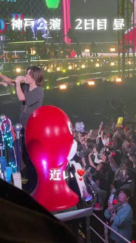 number_i 神戸公演　2日目昼公演 トロッコ　近い❣️最後凄い✨💦 #number_i  #平野紫耀  #岸優太  #おすすめ #えおumber_i 神戸