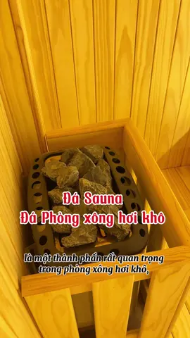 Đá Sauna - Đá phòng xông hơi khô là một phần không thể thiếu bởi nó quyết định trực tiếp đến chất lượng hơi nóng và trải nghiệm xông. #Hafuco #dasauna #daxongkho #phongxonghoikho 