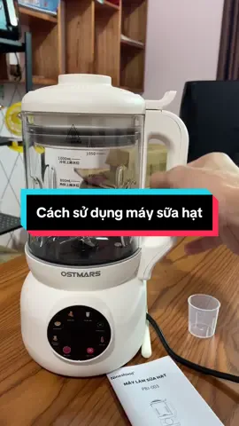Cách sử dụng máy làm sữa hạt đa năng dung tích 1100ml. Cối thủy tinh #dogiadung #dogiadungtienich #maylamsuahat #viral 