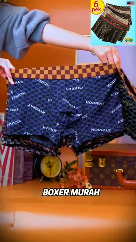 Boxer ni memang next level 🔥 Lembut, tak ketat, tak mahal — tapi rasa dia premium gila! #boxerpremium #boxerlelaki #boxermurah 