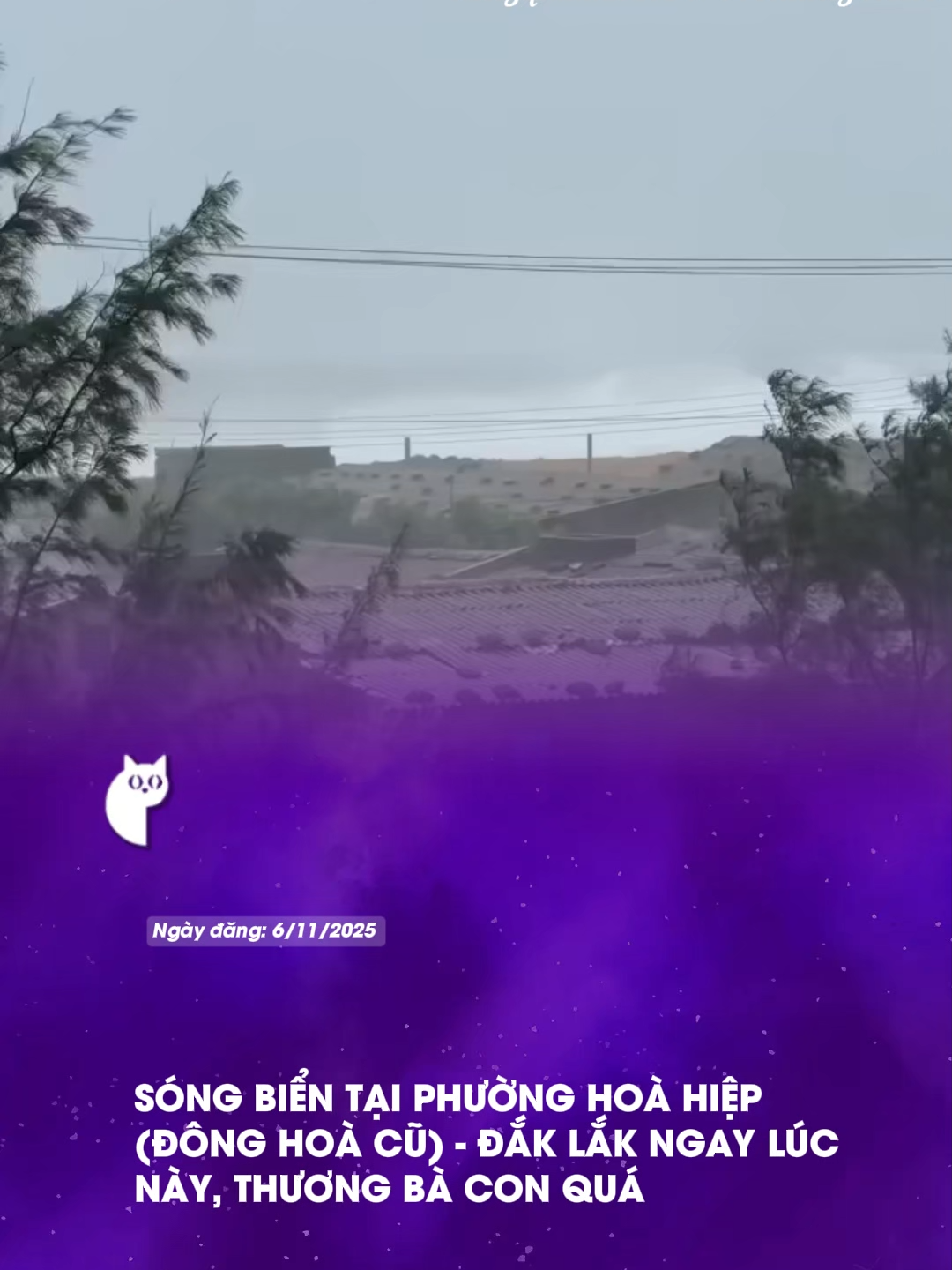 Sóng biển tại phường Hoà Hiệp (Đông Hoà cũ) - Đắk Lăk #vongquanhvbiz #tiktokgiaitri #ketthucvachiatay #emchisongaymai