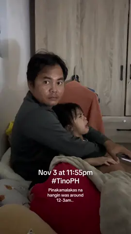 Sobrang katakot hangin ni #TinoPH  #BagyongTino #fyp 