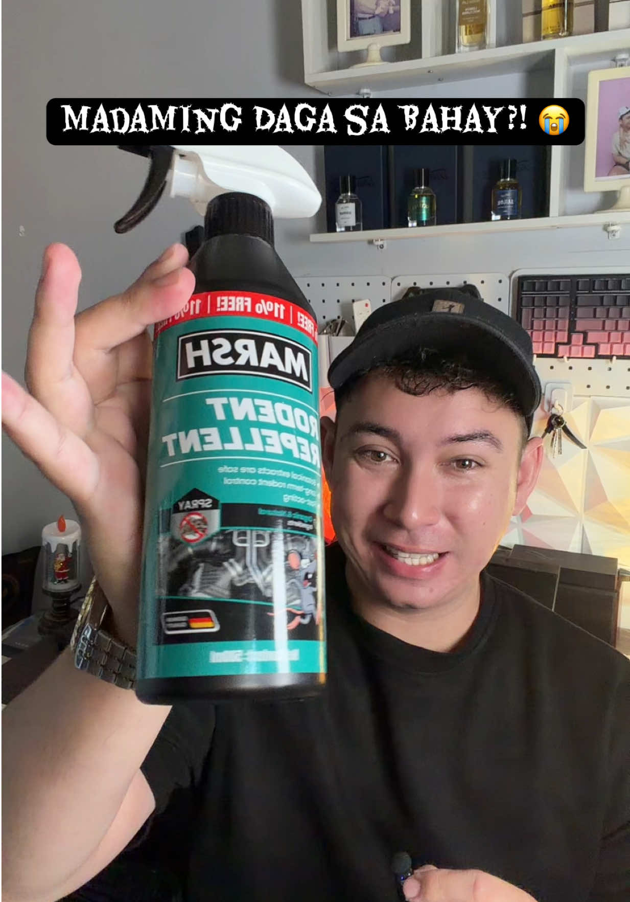 Madaming Daga sa Bahay nyo? 😭 #rodentrepellent #ratspray #mousetrap #ratkiller #rat 