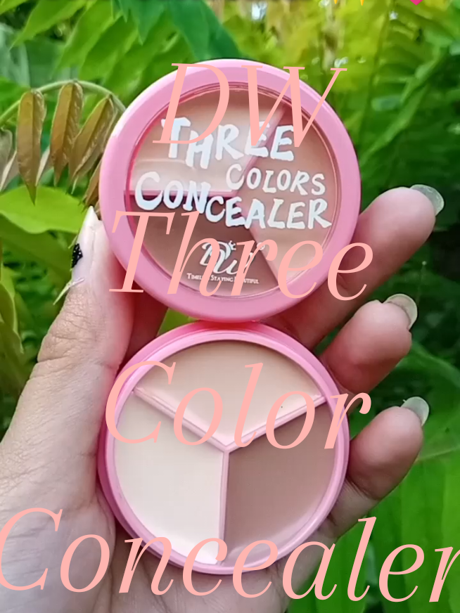 I found this DW three  color concealer ✨💗  #concealer #dwconcealer #threecolorconcealer #concealerdw 