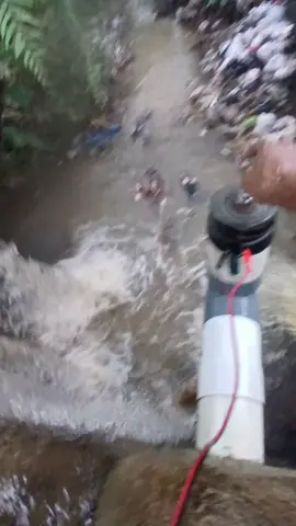 Listrik Gratis 25 Volt DC #generator #energiterbarukan #SCC #DIY #PLTA 