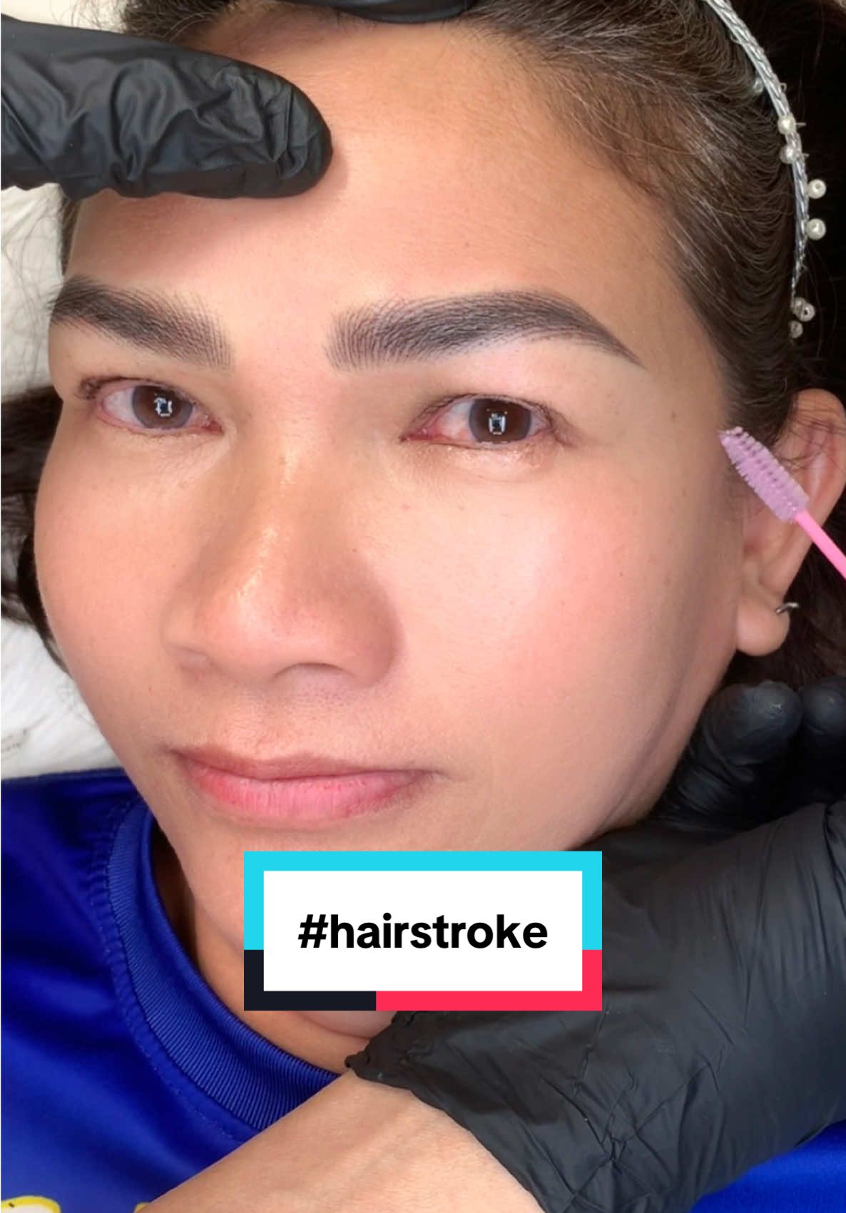 คิ้วสวยอย่างธรรมชาติ ด้วยเทคนิคคิ้วลายเส้น 🥰 #อาจารย์แม่เดียว #ร้านสักคิ้วสระแก้ว #ร้านสักคิ้ววังน้ำเย็น #คิ้วลายเส้น #คิ้วโหงวเฮ้ง 