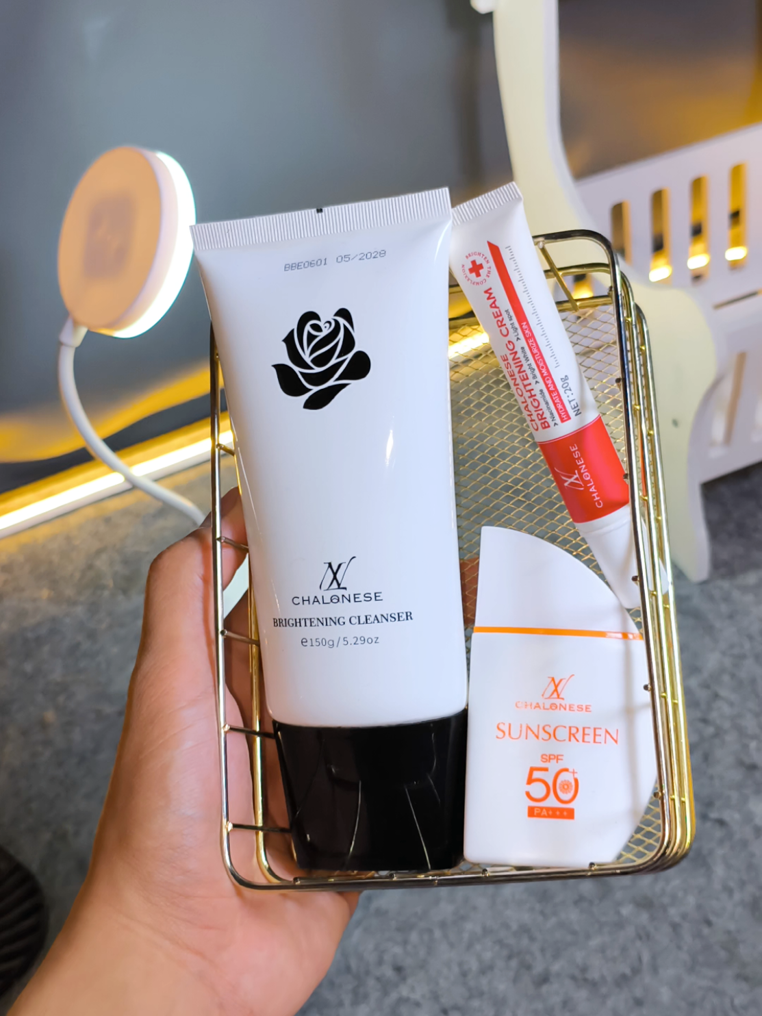 #promoguncang1010#facialwash  #sunscreen  #chalonese  #whiteningcream 