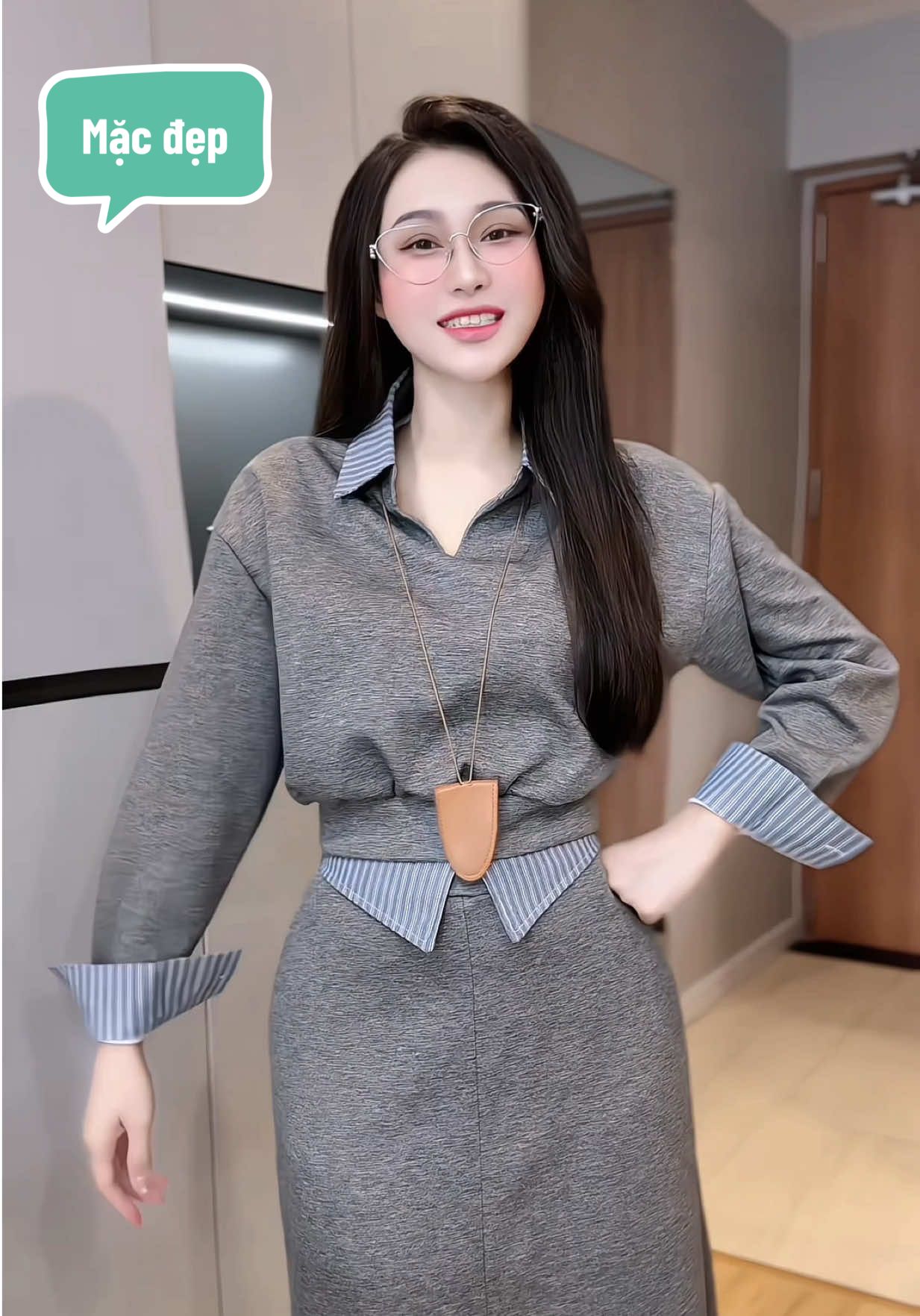 Set váy dài 2 chi tiết #thoitrangnu #viral #setxinh #setvay 