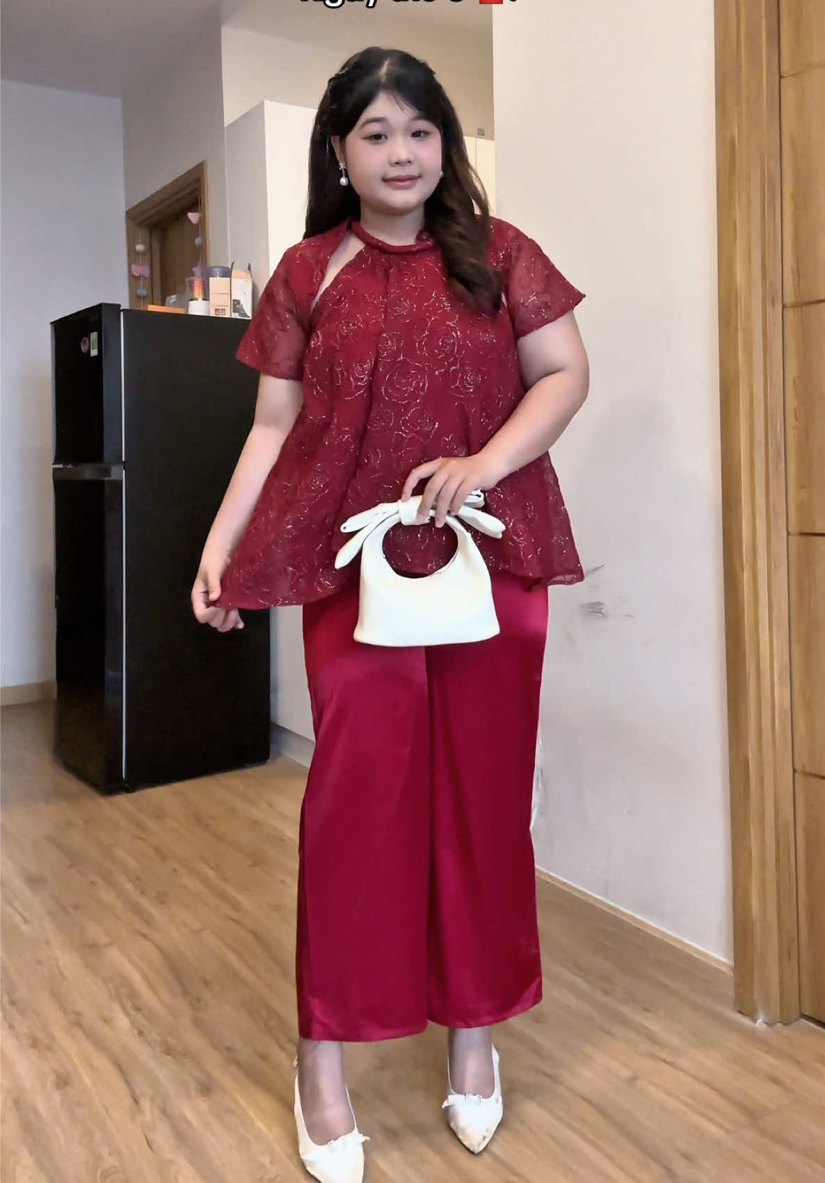Tết 2026 bigsize mặc gì ✨🧧 |80kg-1m64| #bigsize #tiktok #vtvcab #outfitbigsize 