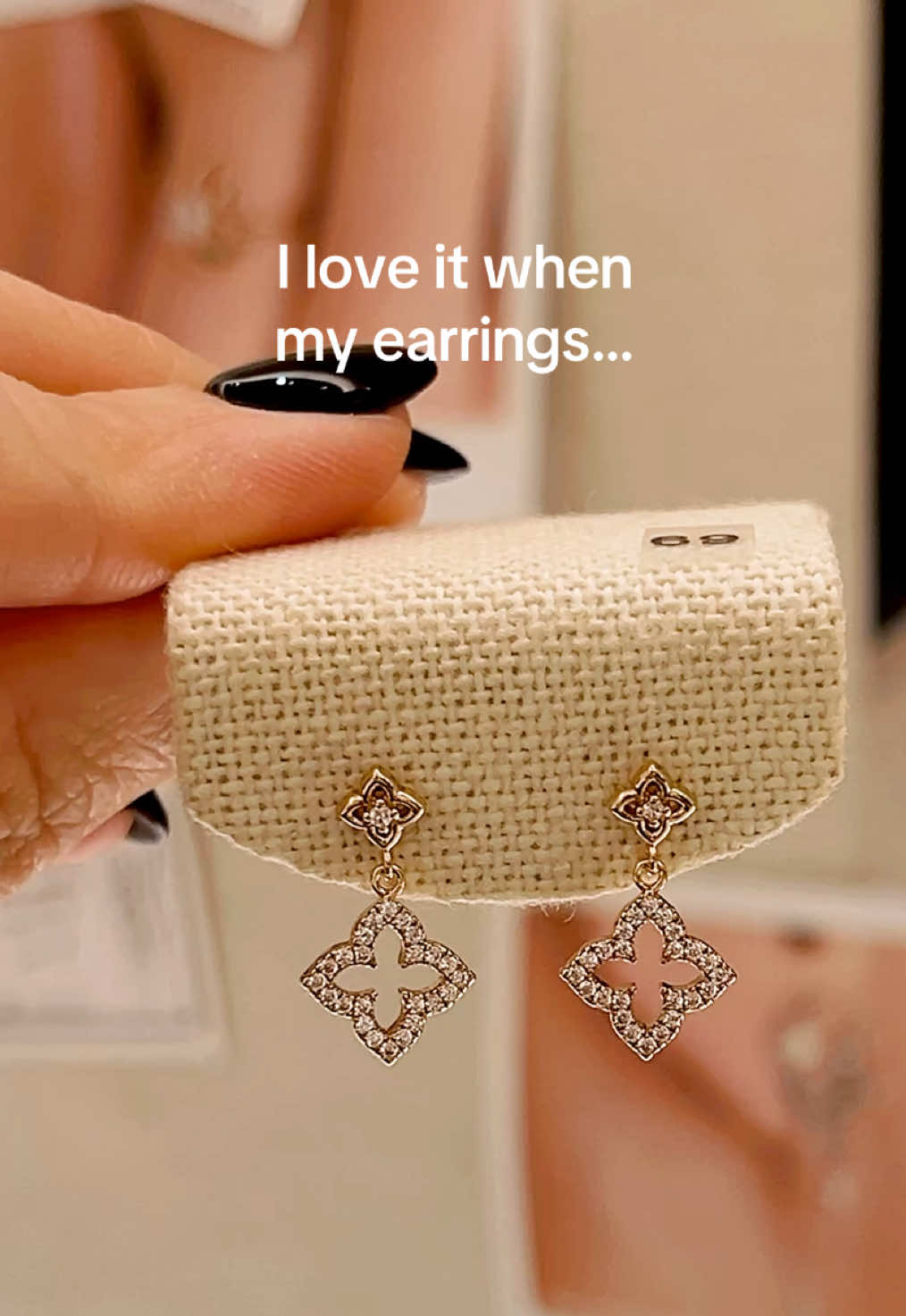 me when I’m wearing matching jewellery: 😌✨😇 #byinviteonly #jewelry #earrings #necklaces #shopwithme 