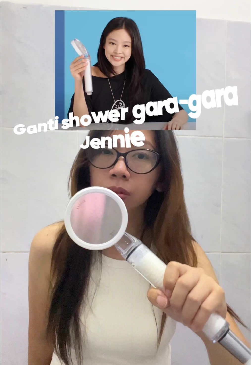 ini beneran baru pake 3 hari tapi aku langsung suka 😍 @Ellara.id #Ellara #spaalaellara #showerfilter #homeliving 