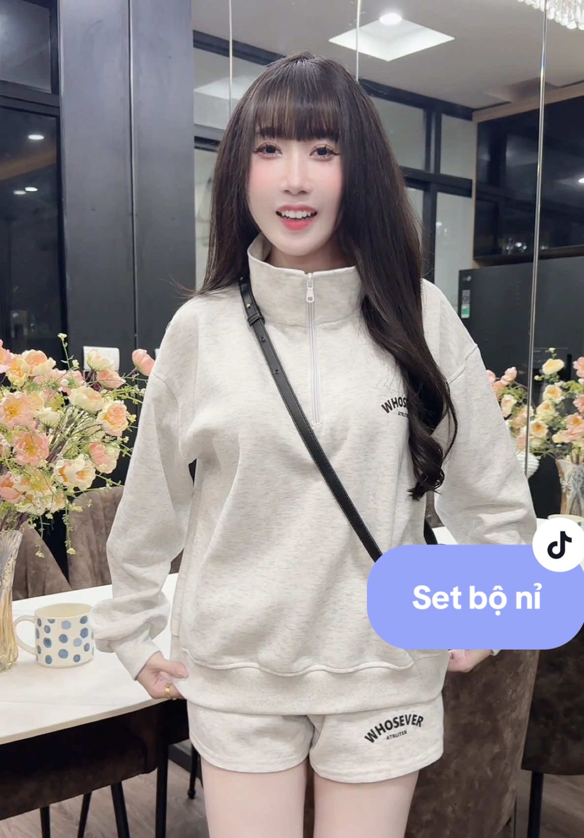 Set nỉ ấm xinh #dobo #setaoquan #xuhuong #thoitrangnu #setnu 