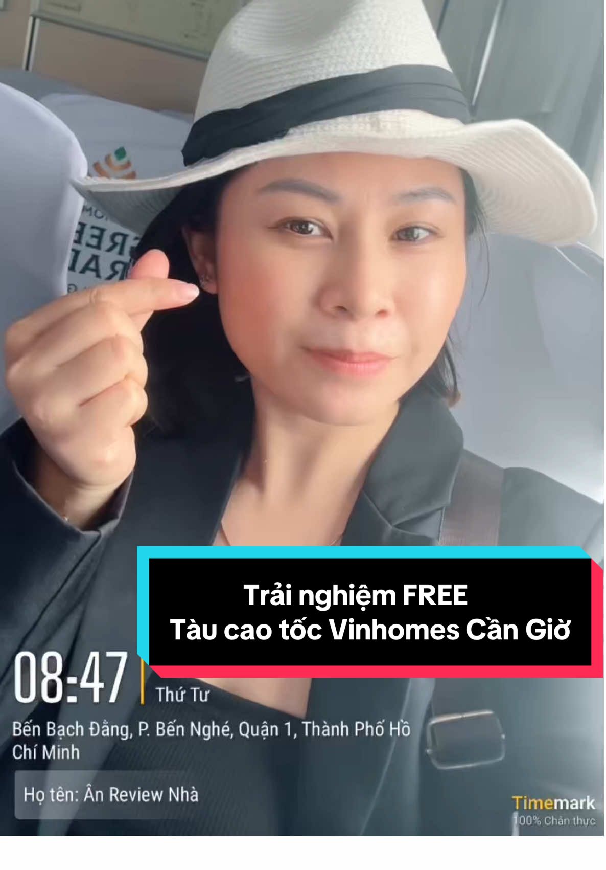 Một ngày đẹp trời để đi Tàu cao tốc xuống Cần Giờ 😍😍😍 #VinhomesCanGio #Vinhomes #ÂnReviewNhà #VinhomesGreenParadise 