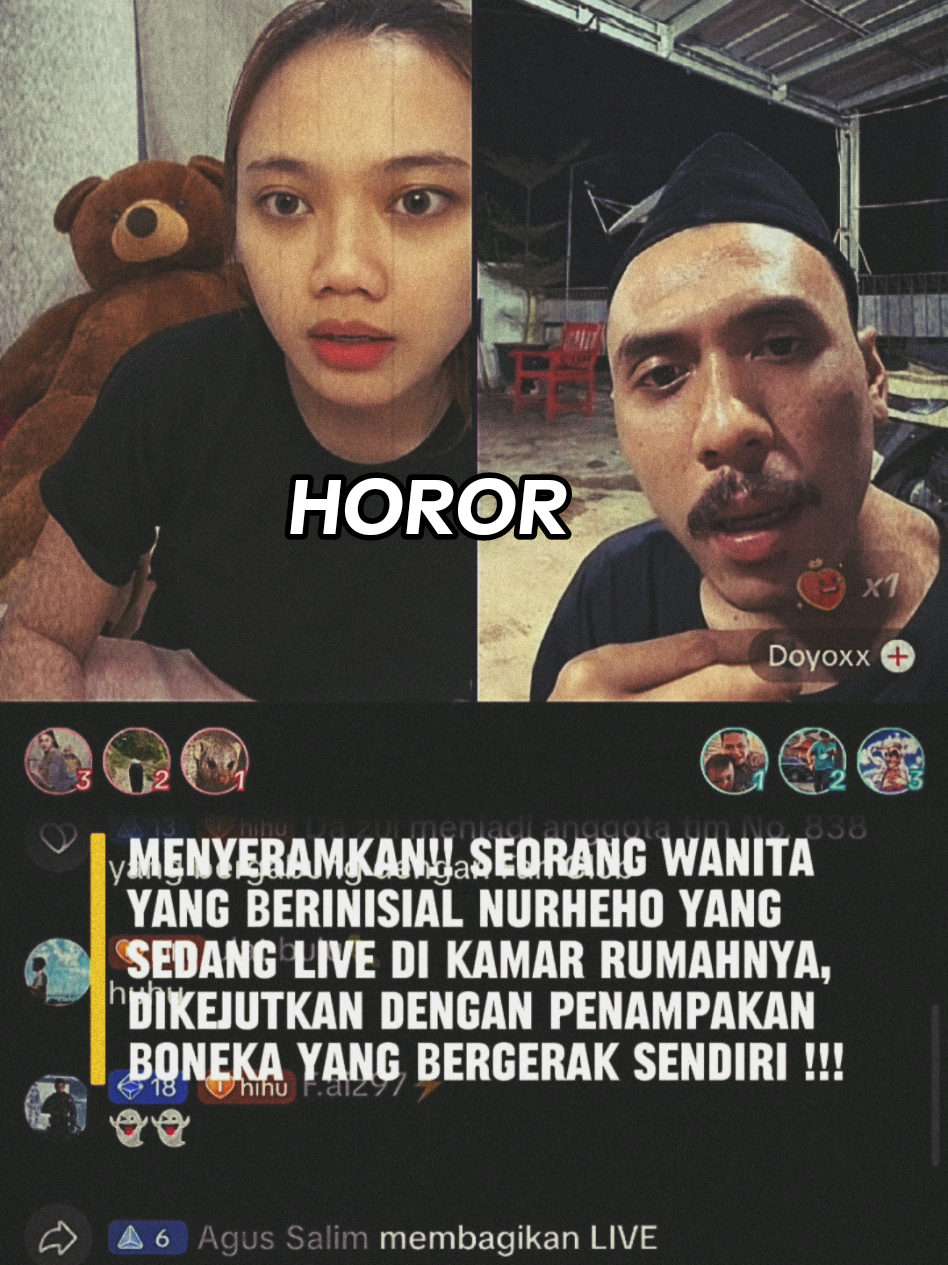 MENEGANGKAN‼️yang ga kuat mending nonton sampai habis👻👻@heho @doyoxmb #fyp #👻 #heho 