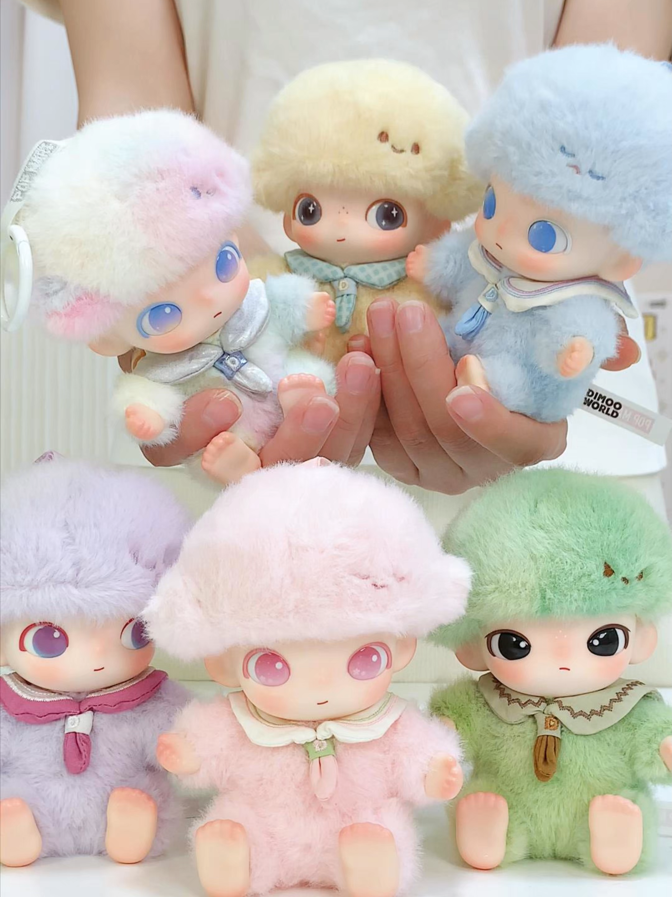 เมื่อ DIMOO ลืมตาขึ้น โลกก็ตื่นตามเช่นกัน - อ่อนโยนเกินไป แปลกประหลาด และเต็มไปด้วยสีสัน แต่ละลมหายใจคือการทักทายอย่างเงียบเชียบ☁ DIMOO Journal of New Life Series-Vinyl Plush Pendant Blind Box  ⏰Release date: 07/11/2025#popmart #dimoo #vinylplush #pendant #blindbox