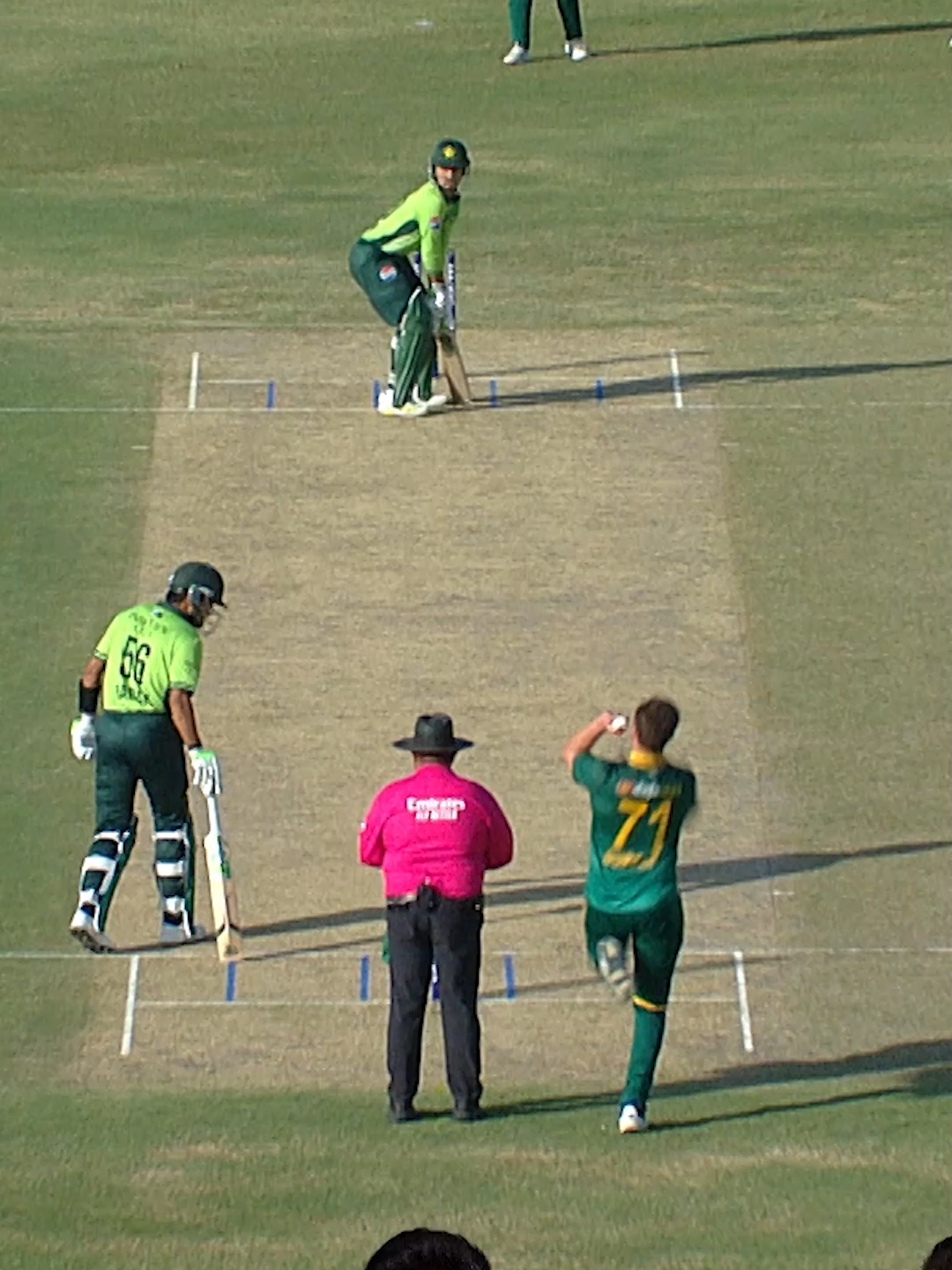 🏏 Lovely shot! Saim Ayub drives it through the gap for a gorgeous BOUNDARY💫  📺 Watch live in the UK region, sign up now at https://live.pcb.com.pk #PAKvSA | #GreenPeYaqeen | #BackTheBoysInGreen #SportsOnTikTok