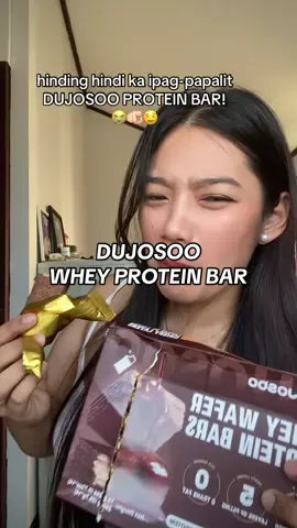 DUJOSOO PROTEIN BAR. 🍫 #proteinbar #lowcalorie #dujosoowaferbar #dujosoo #wheywaferproteinbars 