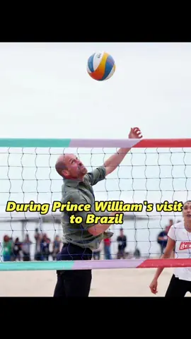 Durante a visita ao Brasil, você reparou no gesto de William de 