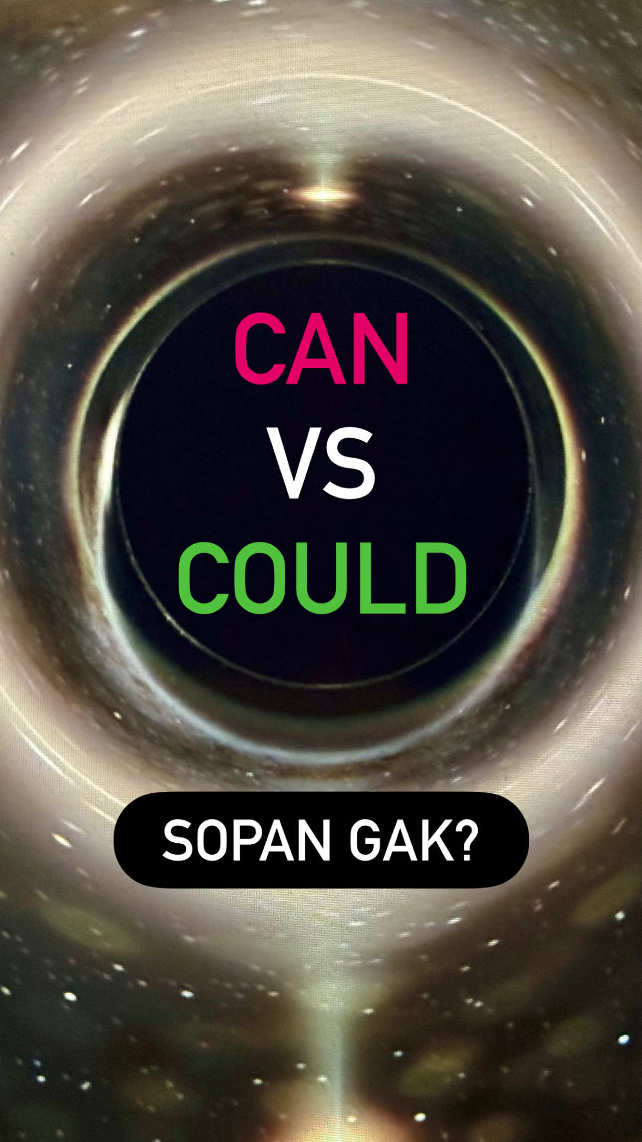 CAN vs COULD (we can all be polite now 🙂‍↕️🤝) #belajarbahasainggris #grammar #faktaunik #english #animation 