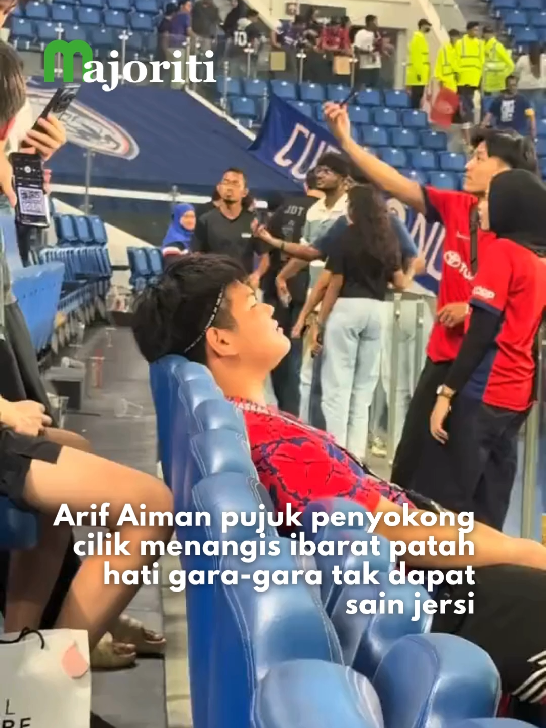 Ala.. Kesian dia. Takpe, nanti datang SSI 'claim' ok!  #majoriti #beritaditiktok #trendingnewsmalaysia #arifaiman #ssi