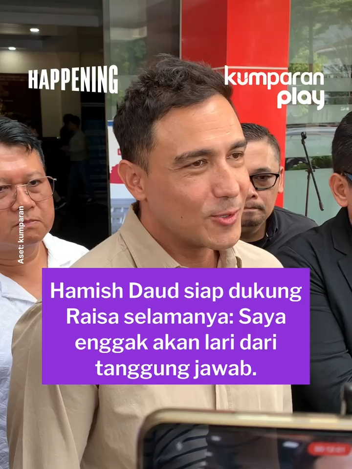 Hamish Daud memastikan tak akan lari dari tanggung jawabnya meskipun nanti sudah berpisah dari Raisa. Hamish akan tetap menjadi ayah yang baik dan siap mendukung Raisa dari segi apa pun. Aset: kumparan #happening #update #entertainment #svt #hamishdaud #raisa #cerai #raisaandriana #selebriti #penyanyi