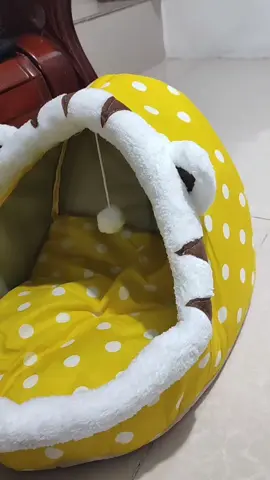 pet cats bed comfy half surrounded cat nest removable water washable pets house deep sleep indoor cave nest pet washable #petnest #petbed #petcatbeds 