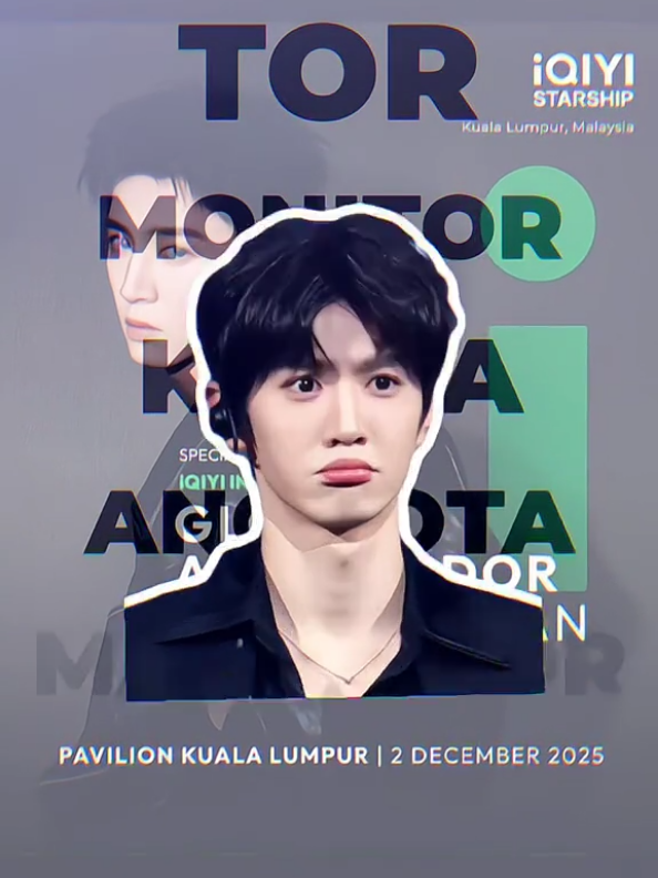 iQIYI STARSHIP menghadirkan iQIYI INTERNATIONAL GLOBAL AMBASSADOR Chen zheyuan ke Malaysia! Tempat: Paviliun Kuala Lumpur Tanggal: 2 Desember 2025 #chenzheyuan #chenzheyuan陈哲远 #fyp 