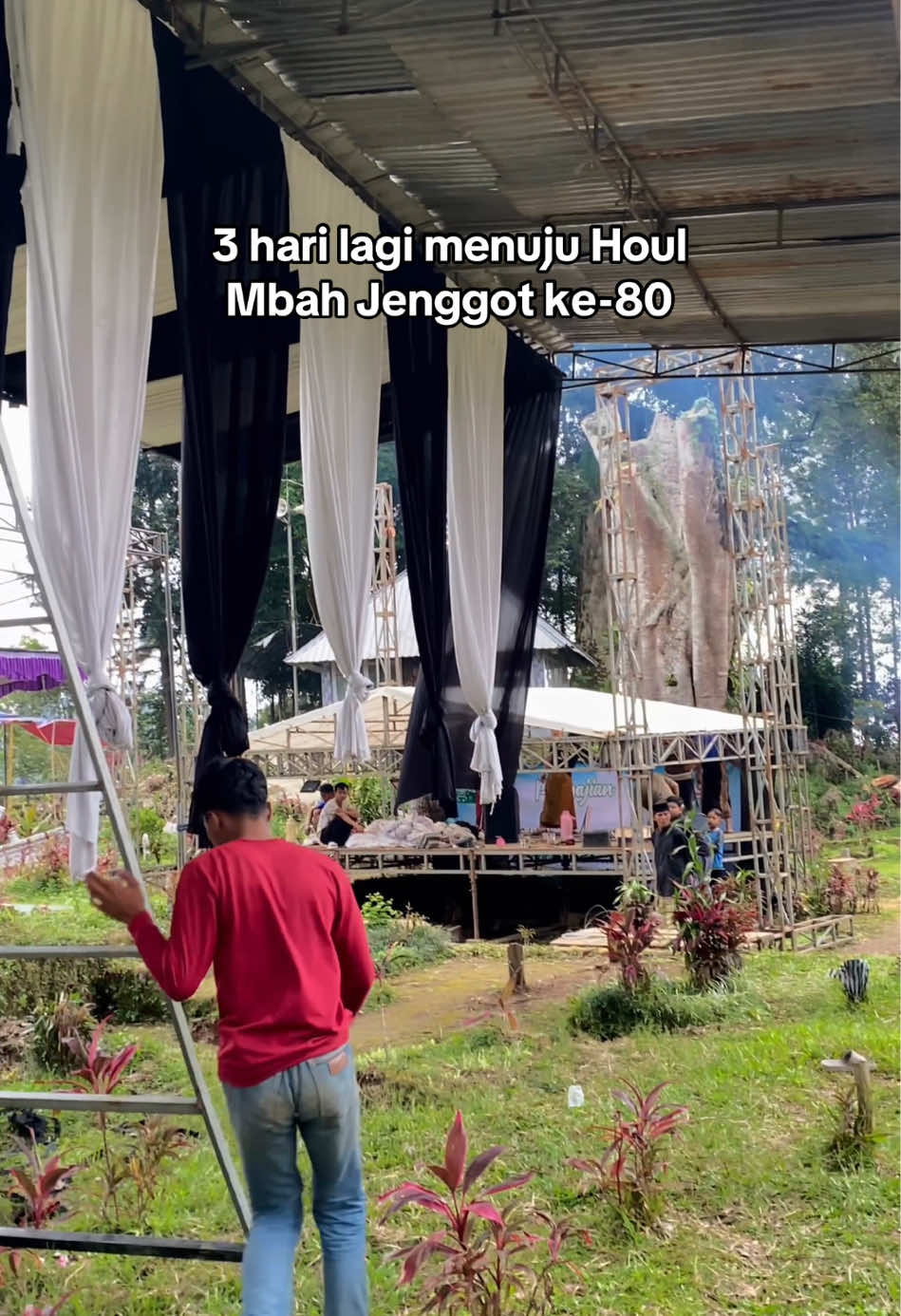 Bismillah H-3 houl mbah jenggot Gambuhan. #houlmbahjenggot2025 #makamwali #makammbahjenggot #gambuhan #sahabattenda 