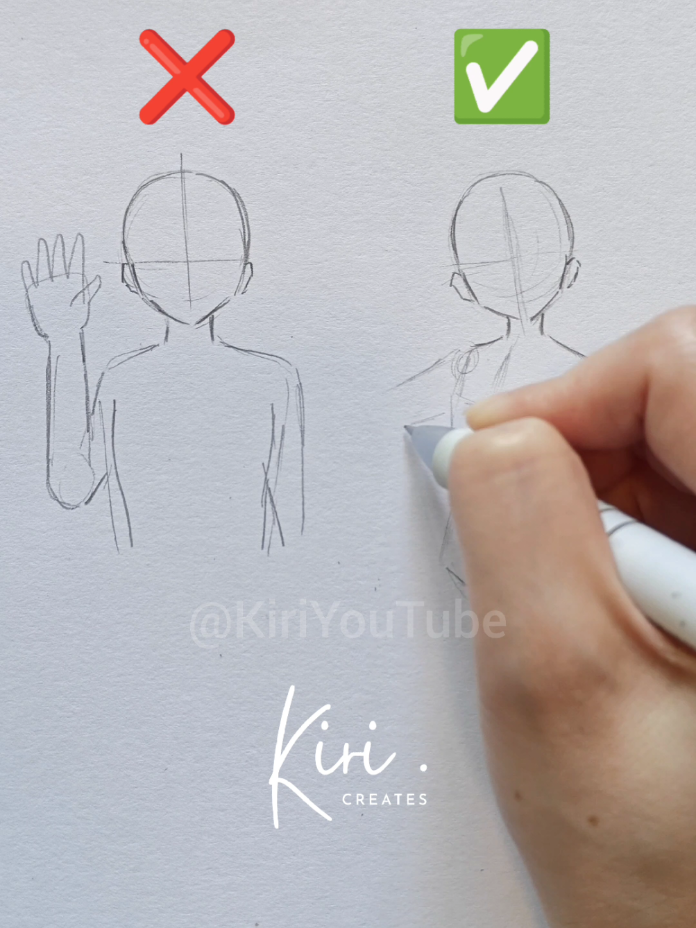 How to draw simple anime pose #anime #draw #drawing #howtodraw 