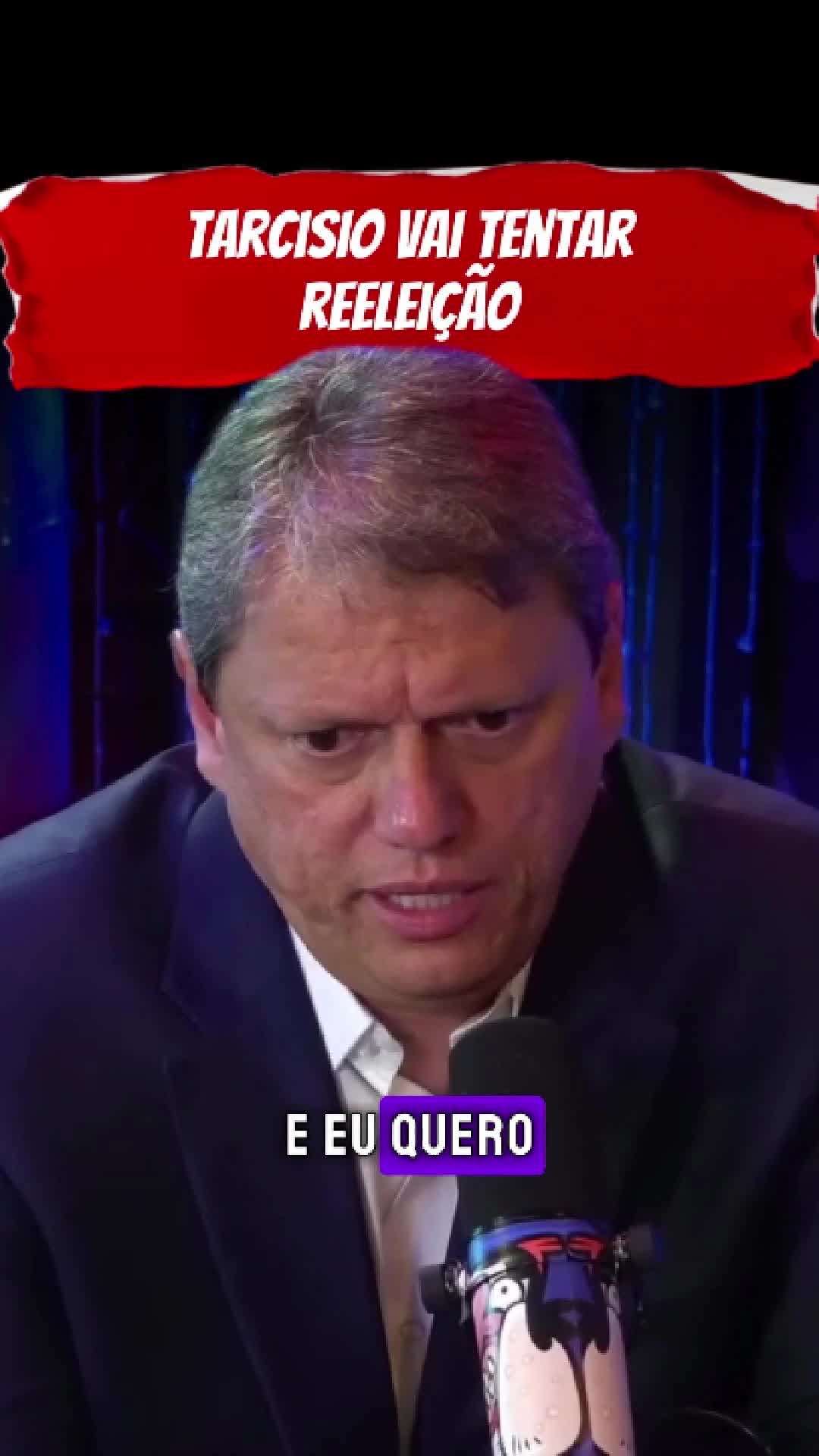 @tarcisiogdf afirma que irá recorrer à reeleição para o governo do estado de São Paulo #tarcisiodfsp #tarcisiodefreitas #tarcisiocortes