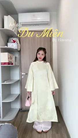 Áo dài Du Miên của @Havana  🥰🎀 #xoaiixinhreview #havana #aodaitet #xuhuong 