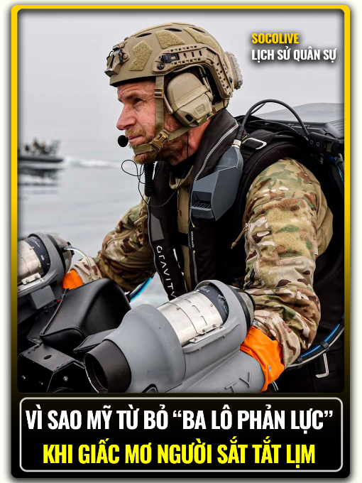 VÌ SAO MỸ TỪ BỎ “BA LÔ PHẢN LỰC”  KHI HIỆN THỰC NGHIỀN NÁT GIẤC MƠ NGƯỜI SẮT #quansu #kienthuc #quandoi #america #kienthucquansu 