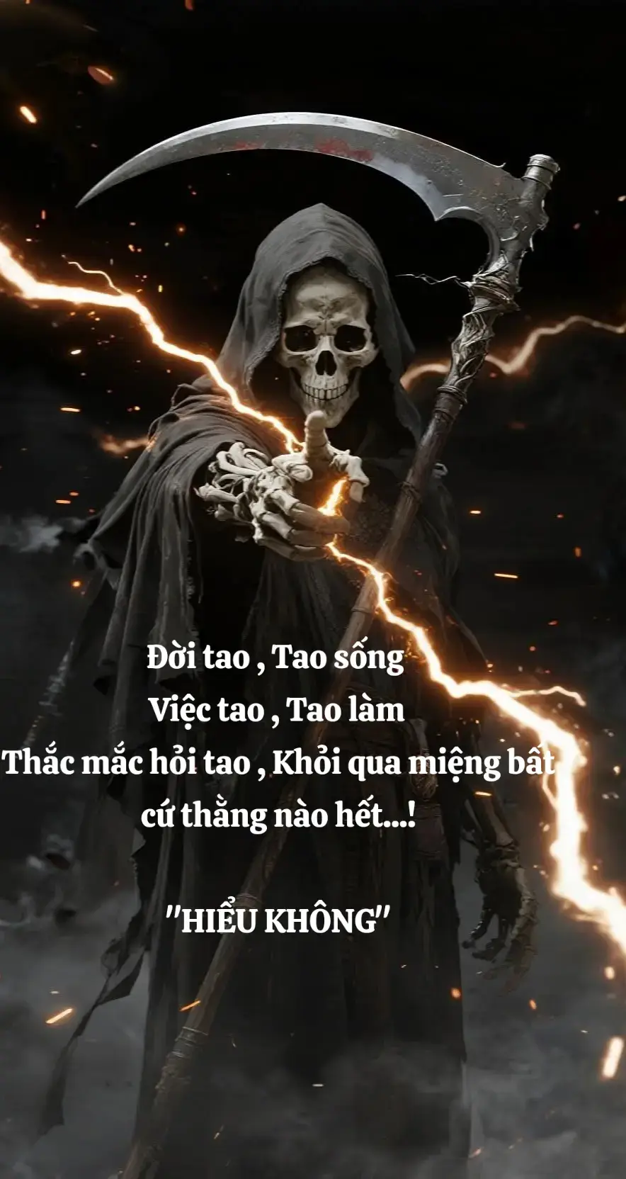 việc mình mình làm đời mình mình sống#xh 