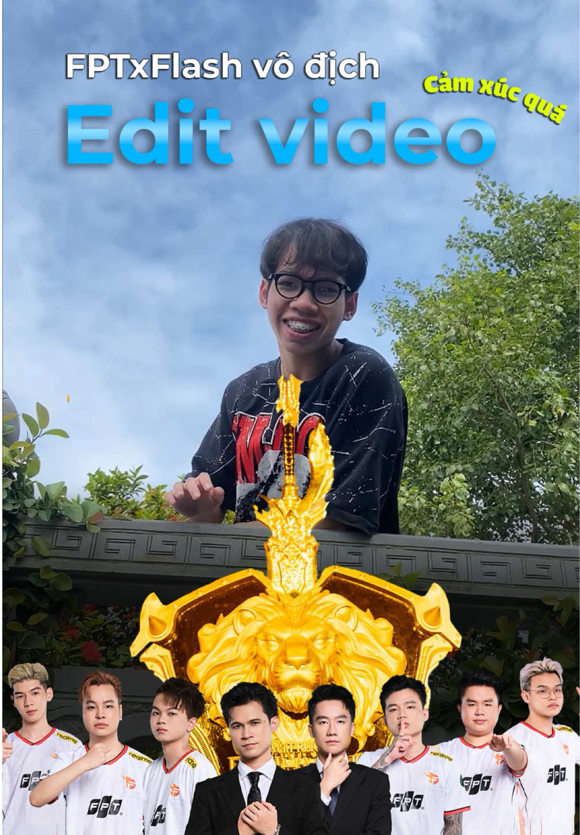 FPT Flash vô địch đấu trường danh vọng mùa đông 2025 và đây là video mình edit nhé  #lienquanmobile #NVNM #dautruongdanhvong #fptflash #teamflash 