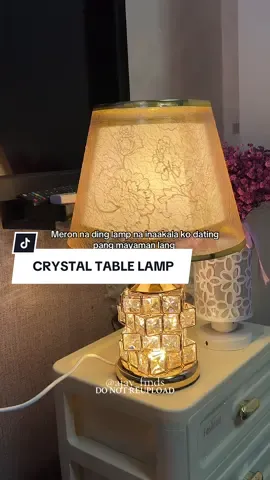 Soafer sa gandaaa, maganda din ipangregalo talagang yayamanin tignan 👌🏻✨ Bowgsh! checkout na 💛 #tablelamp3modes #crystaltablelamp #crystallamp #yesqlight #fyp 
