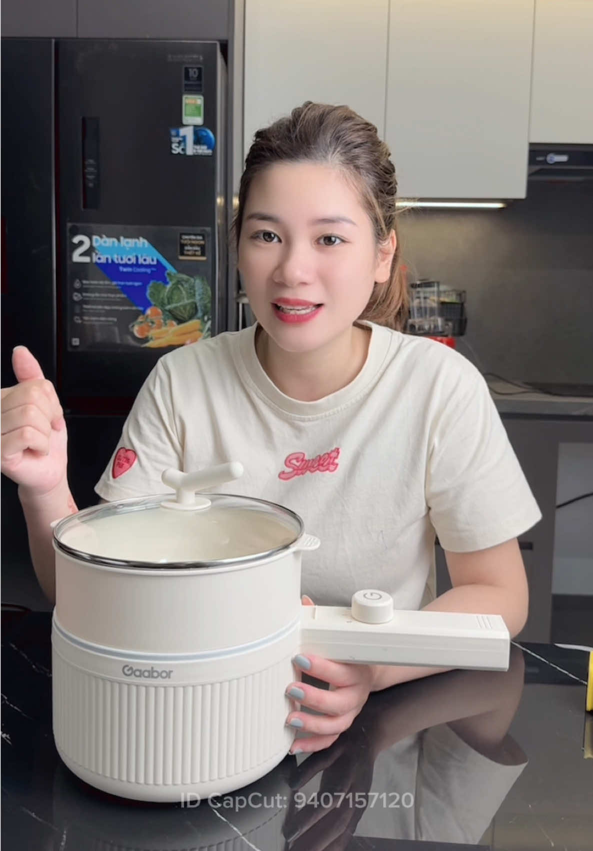 Nồi lẩu điện đa năng Gaabor 2 Lít tiện lợi #noilaudiendanang #gaabor 