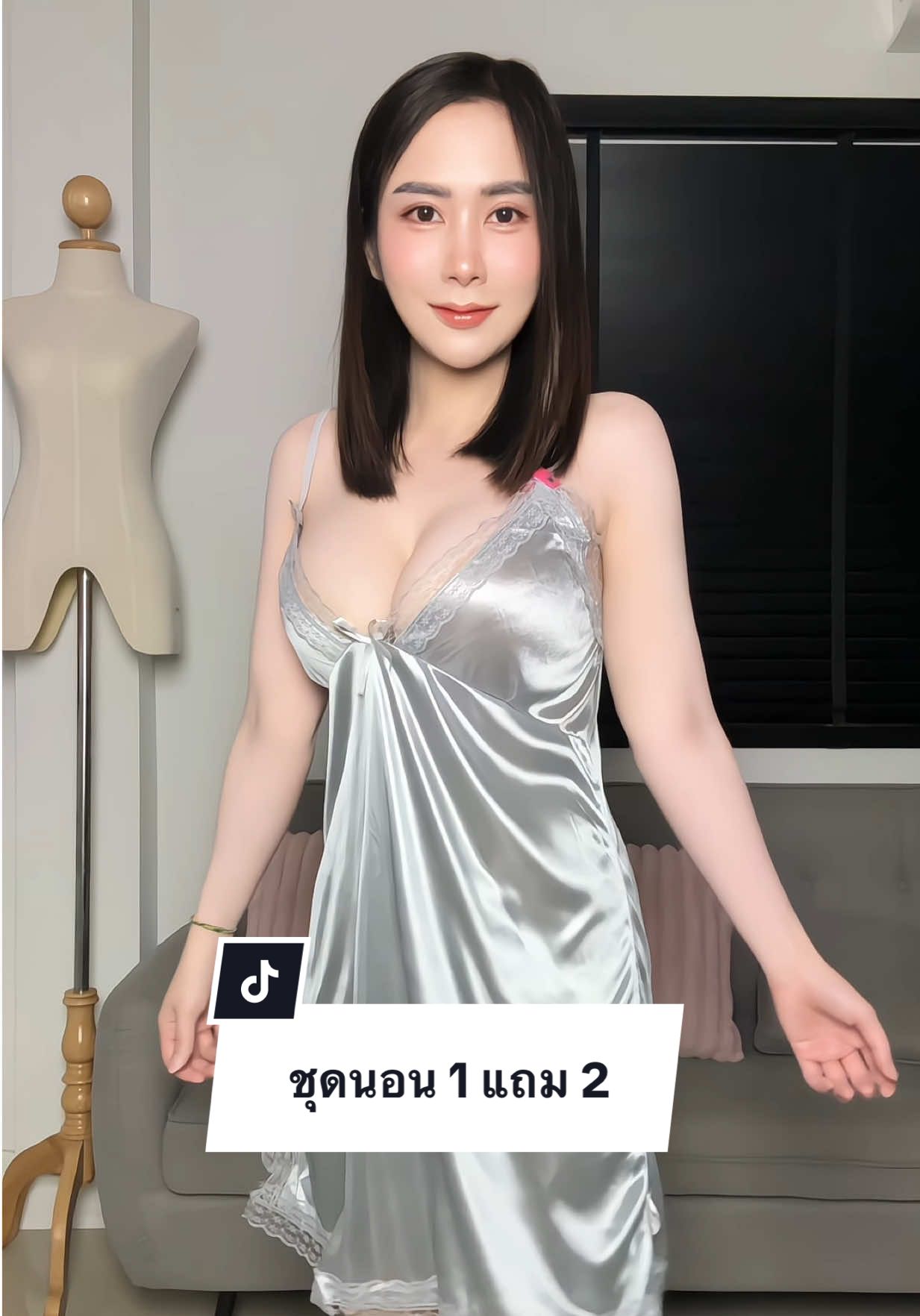 ชุดนอนลูกไม้ 1แถม 2 ✨ #ชุดนอน #ชุดนอนผู้หญิง #ชุดนอนลูกไม้ 