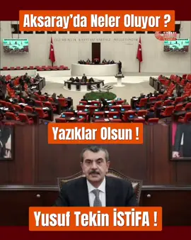 Kütüphane binasının lokanta yapılmasına karşı çıkan  İlçe Milli Eğitim Müdürü , AK Partili Belediye Başkanı ile tartışınca , Bakan Yusuf TEKİN tarafından görevinden alındı. Milli Eğitim Müdürü bu muameleyi gururuna yediremeyerek bu sabah intihar etti.  Geriye biri engelli olmak üzere üç çocuğu yetim kaldı .  Yazıklar olsun!  Çok üzgünüm, bütün eğitim camiasına başsağlığı diliyorum.  Öğrencisini ve öğretmenini koruyamayan Milli Eğitim Bakanı Yusuf Tekin’in istifasını istiyoruz!