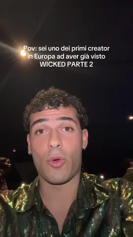 Non posso aggiungere altro, ma vorrei sapere cosa vi aspettate nei commenti! 💚 invited by  #WickedIlFilm #wicked #arianagrande #cynthiaerivo  @Universal Pictures Italy 
