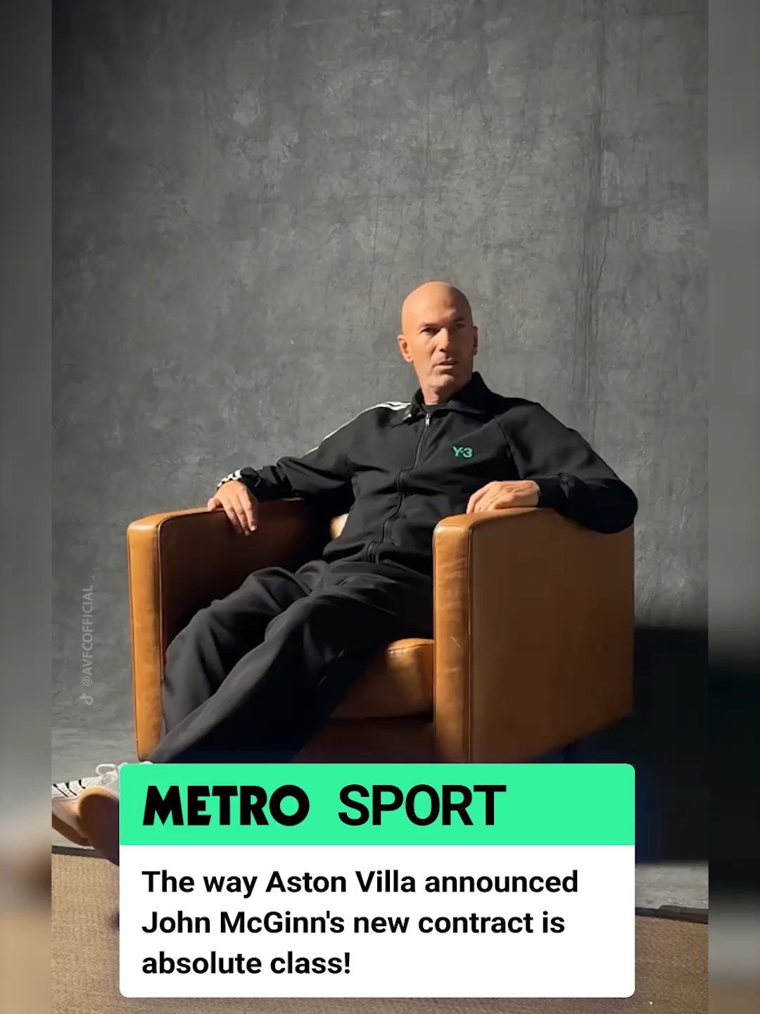 The best announcement ever? 🤣 John McGinn just signed a new contract with Aston Villa, and their announcement video for it is absolutely class. #johnmcginn #astonvilla #announcement #PremierLeague #zidane