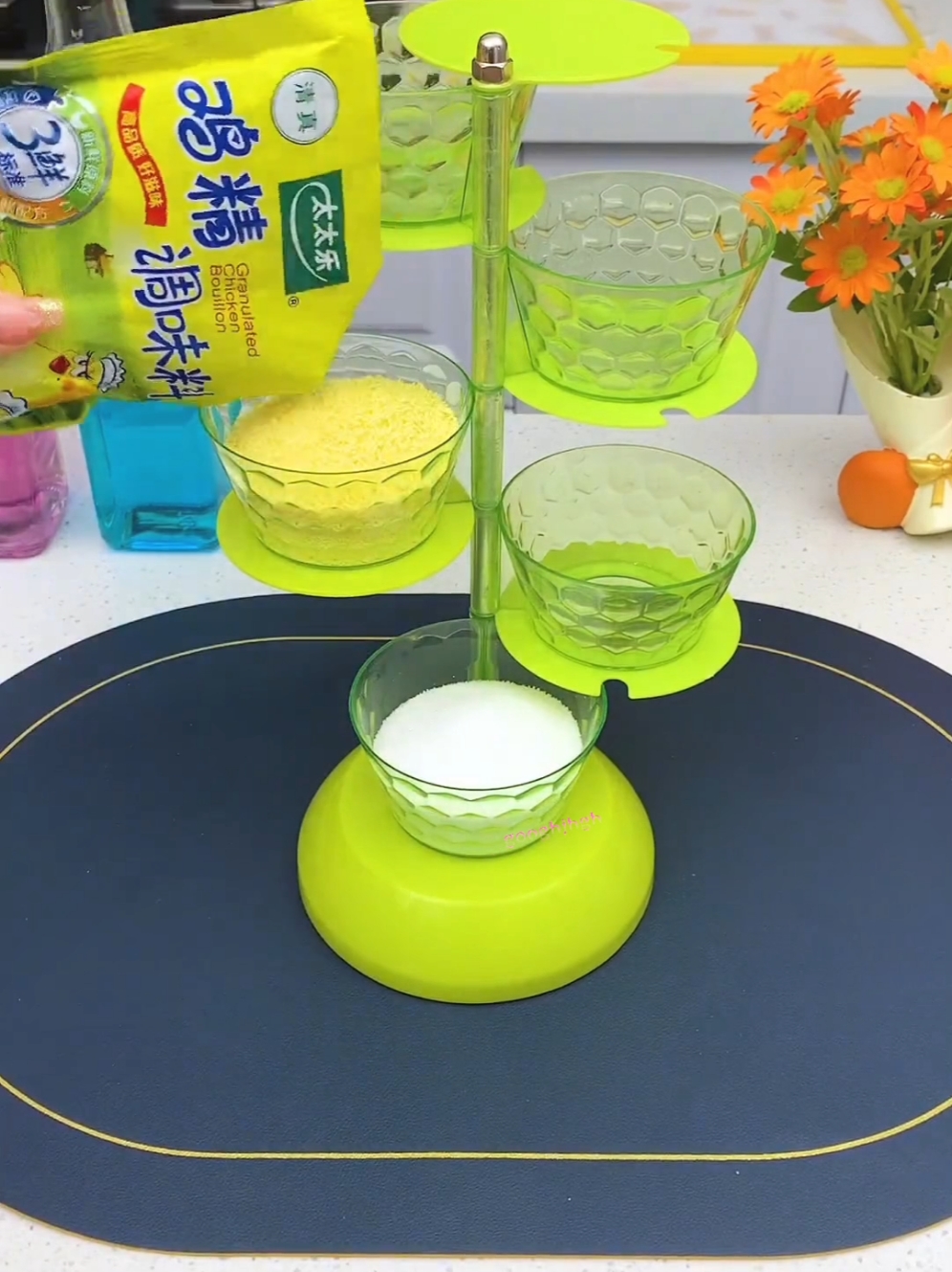 #kotak perasa berputar#Kotak Rasa#Pelbagai lapisan rotary perawatan kotak#Peralatan dapur