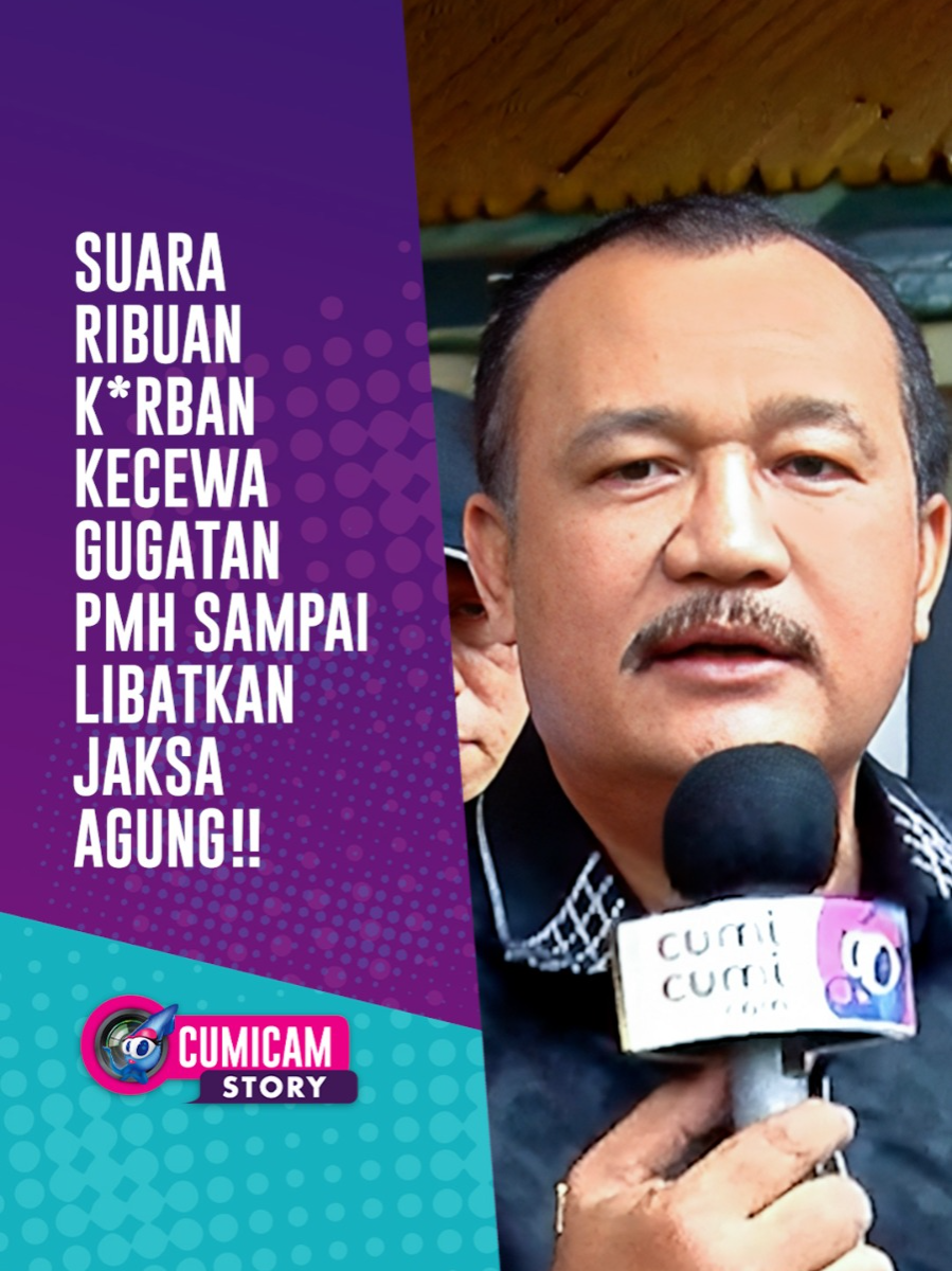 Lagi-lagi, jagat media dikejutkan dengan tersebarnya sebuah perkara serius yang membuat instansi pemerintahan negara harus disorot tajam. Ya, ribuan masyarakat yang menjadi korban penipuan koperasi kini beramai-ramai menyuarakan kekecewaan terhadap penanganan kasus yang diduga penuh dengan kejanggalan. Ketika ditemui belum lama ini, kuasa hukum korban pun tidak segan untuk menuturkan sebuah sentilan pedas kepada sosok-sosok besar Tanah Air, seperti Jaksa Agung Sanitiar Burhanuddin, Kementerian Koperasi, hingga Kepala Kepolisian Republik Indonesia, Listyo Sigit Prabowo. 🔗 Klik link di bio TikTok untuk nonton selengkapnya! 📌 FOLLOW Tiktok Cumicumi buat update berita infotainment paling VIRAL! #cumicumidotcom #kecewa #jaksaagung #pmh #listiyosigitprabowo #sanitarburhanuddin #gosipartis #dramaselebritis #selebritas #beritaterkini