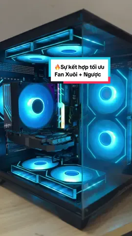 👉 Fan xuôi thì mát, fan ngược thì đẹp 😎 Còn tui… chọn vừa mát vừa sang 🔥” #buildpcgaming #ledargb2025 #pcgiarehue #phamphupc #leopard 