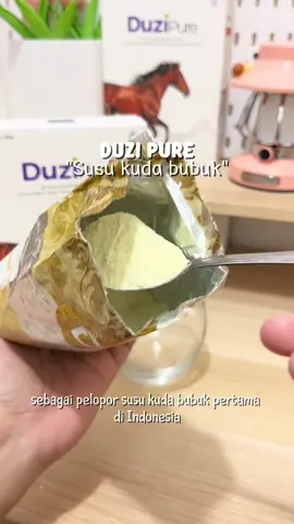 Susu kuda bubuk dr Duzi pure ini pelopor susu kuda bubuk pertama di Indonesia #duzipure #duzipureofficialstore #peloporsusukuda #duziindonesia #susukuda 